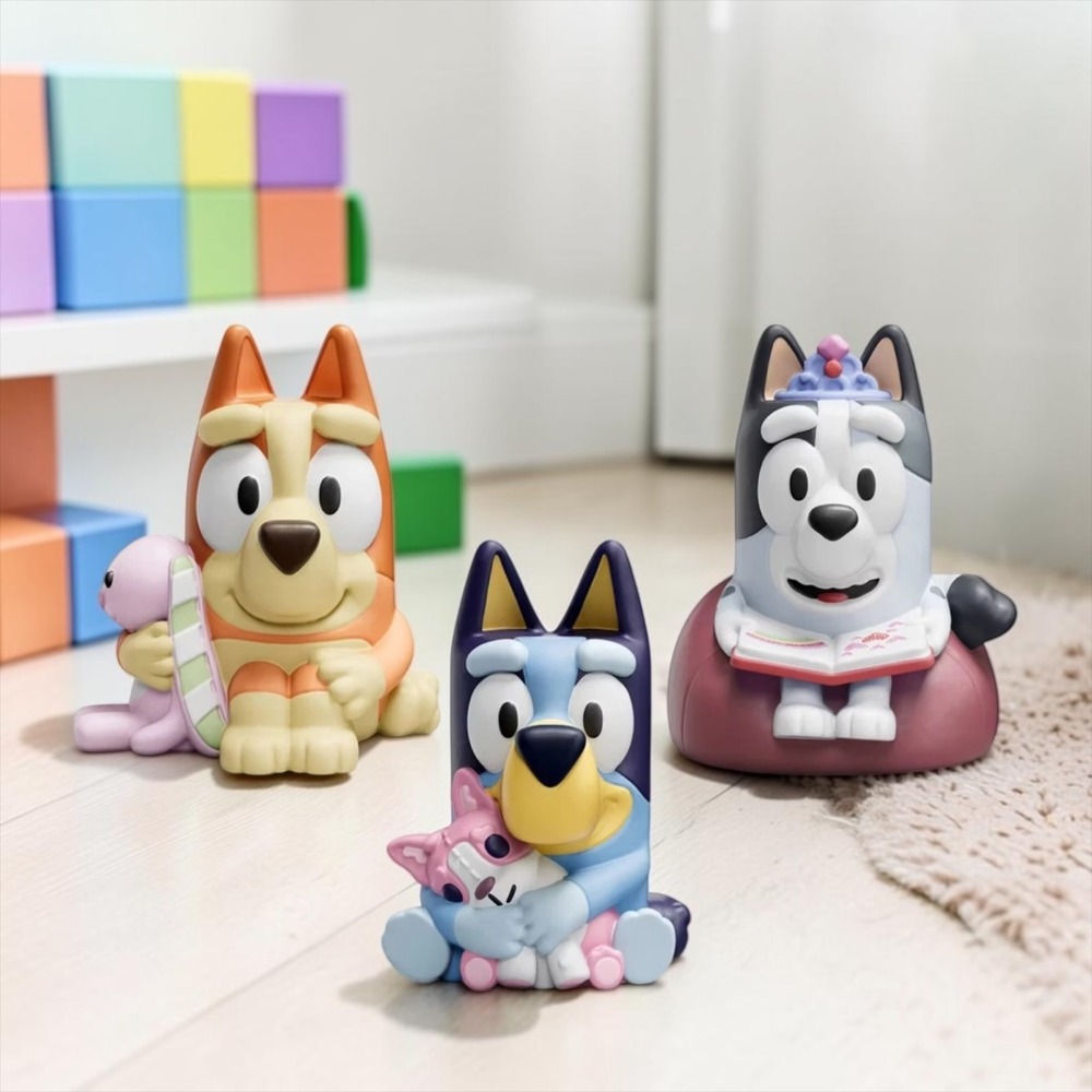 Bluey Tonies 3-Pack Audio Play Figures Bluey Bingo Muffin for Toniebox NEW
